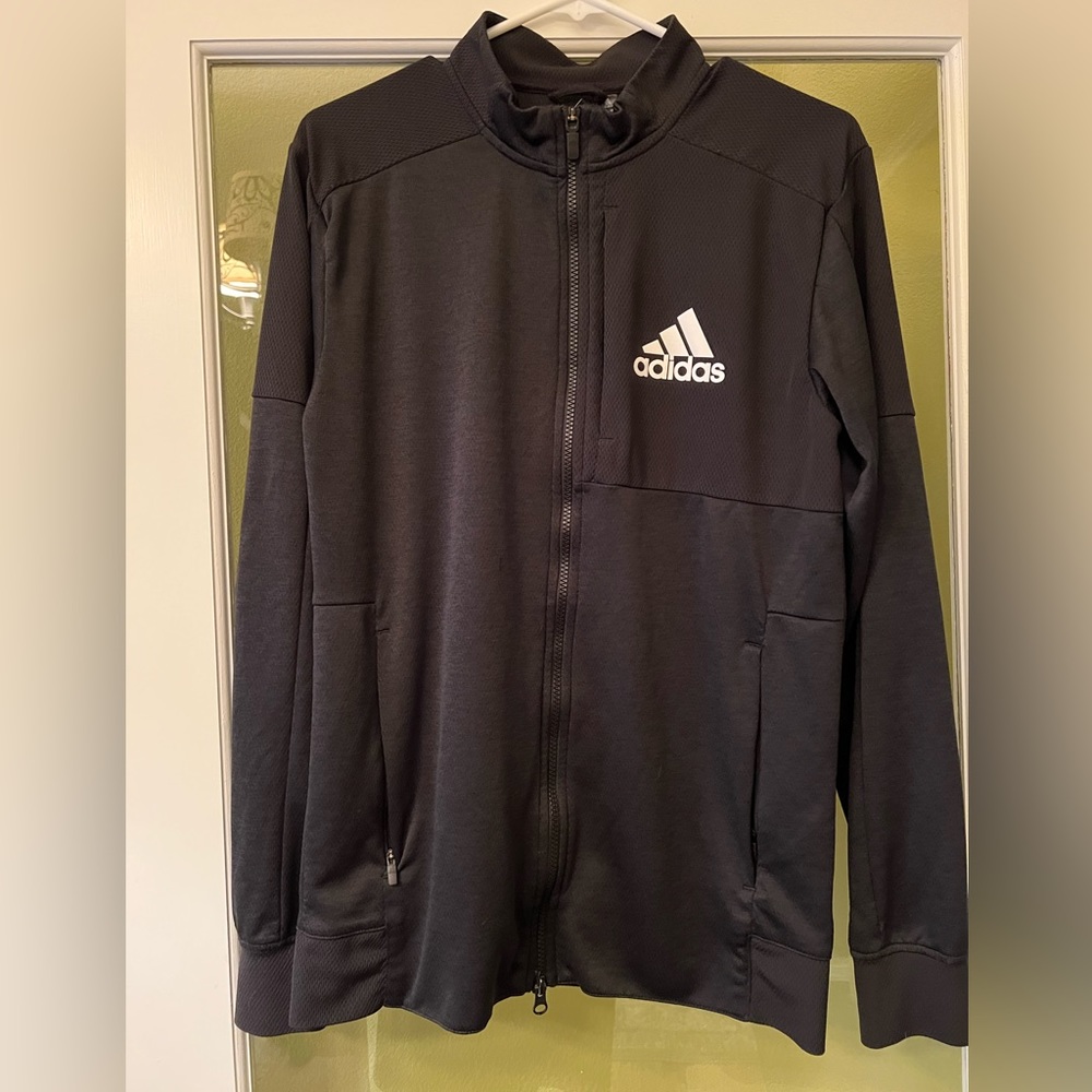 Adidas men’s zip up sweatshirt size small